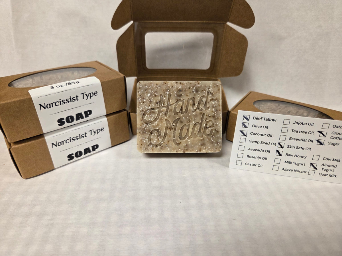 Narcissist Type Soap-Handmade Type Bar