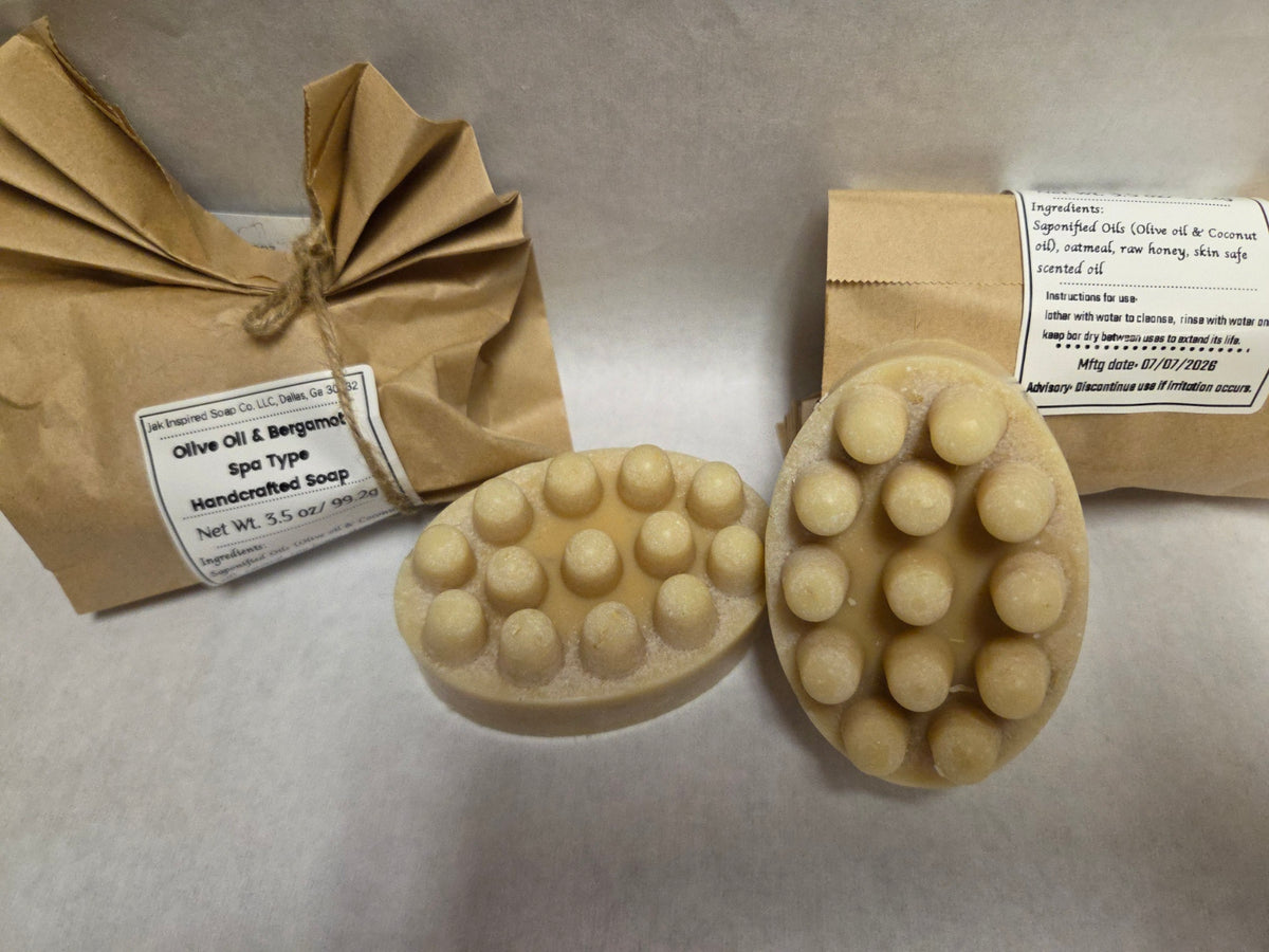 Olive Oil & Bergamot Soap-Spa Type Bar