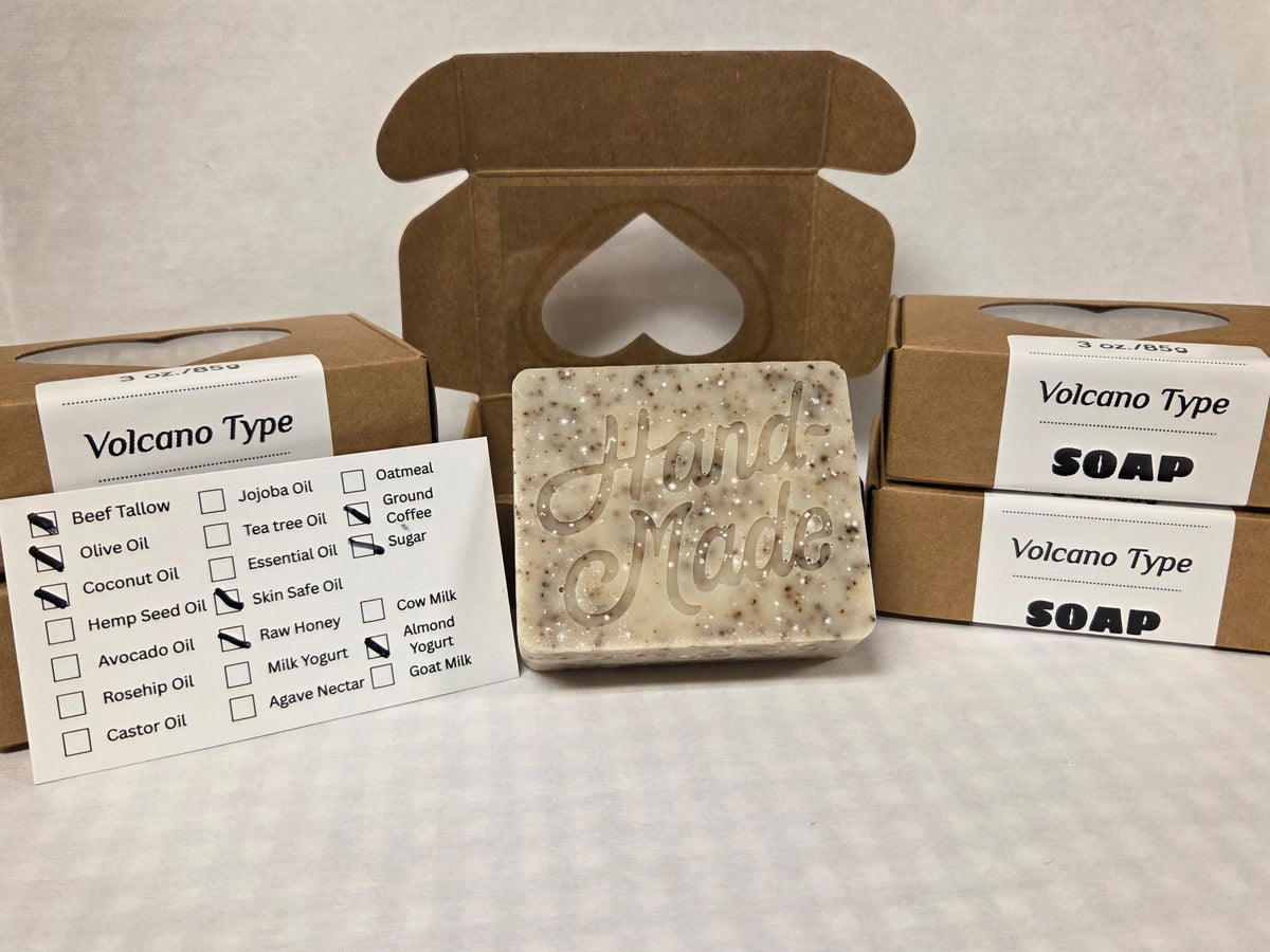 Volcano Type Soap-Handmade Type Bar