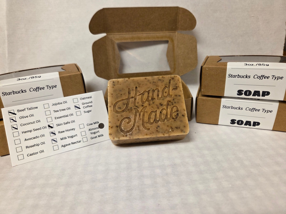 Starbucks Coffee Type Soap-Handmade Type Bar
