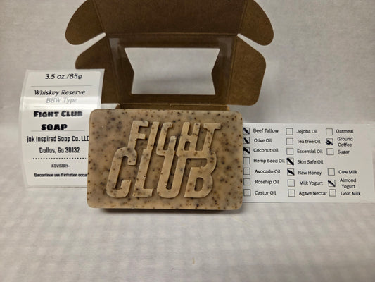 Whiskey Reserve BBW Type Soap-Fight Club Type Bar