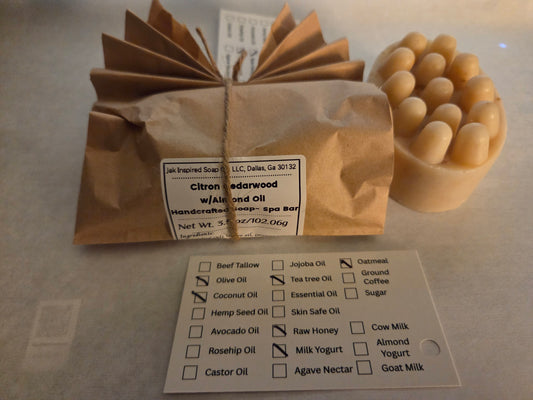 Citron Cedarwood Soap-Spa Type Bar