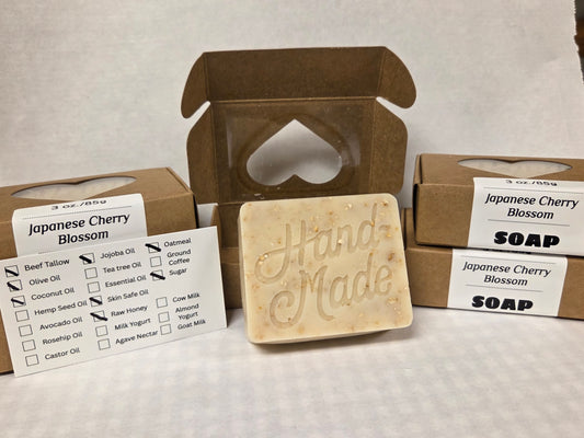 Japanese Cherry Blossom Soap-Handmade Type Bar